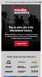 Mobile Screenshot of mediasociety.com